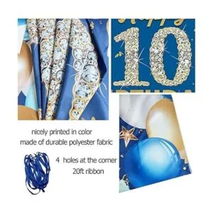 PHXEY Póster para decoración de 10 cumpleaños decoración_5