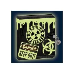 Playhouse Diario radiactivo que brilla en la oscuridad con_2