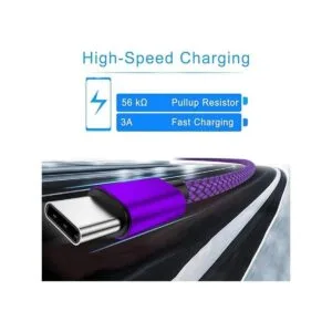 Paquete con 2 cables USB C de 6.6 pies Nylon trenzado_2