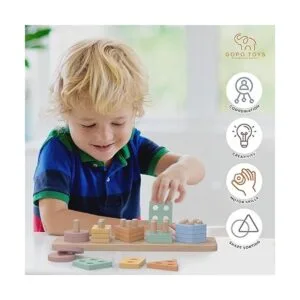GOPO TOYS Juguetes Montessori para niños de 18 meses_3