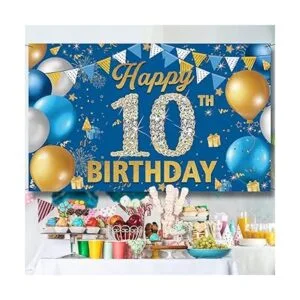 PHXEY Póster para decoración de 10 cumpleaños decoración_4