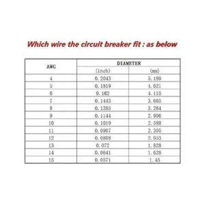 ANJOSHI Disyuntor de fusibles reiniciable de 30 amperios_7