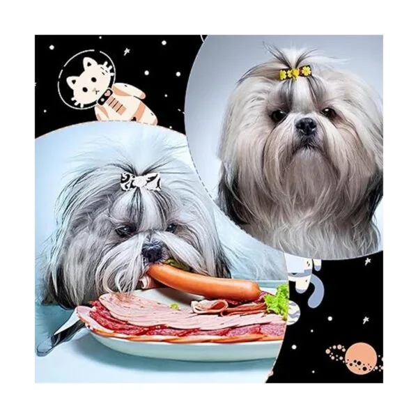 JpGdn 30 unidades15 pares de lazos para el pelo de perro_6