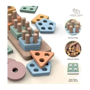 GOPO TOYS Juguetes Montessori para niños de 18 meses_4