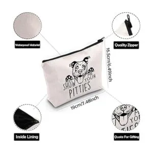 ZJXHPO Divertido regalo Pitbull Show Me Your Pitties Dog_4