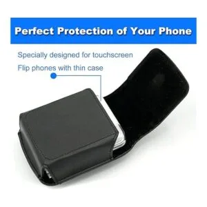 BECPLT Funda para Galaxy Z Flip4 Z Flip3 5G Funda de cuero_2