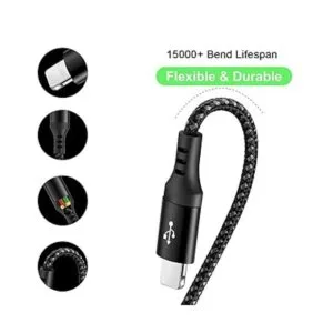 Cable de carga múltiple 2 unidades de 6 pies 3 en 1_4