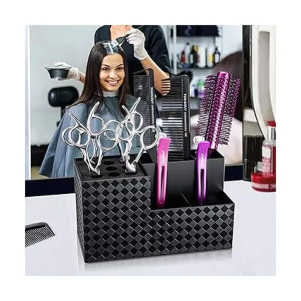 Noverlife Soporte para tijeras de peluquería organizador_6