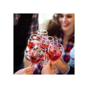 24 dijes de copa de vino marcadores magnéticos de cristal_6