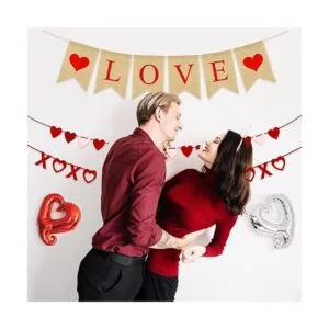 Juego de 4 decoraciones para el día de San Valentín_5