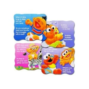 Barrio Sésamo Beginnings Junta Libros Conjunto de cuatro_6