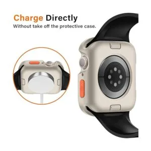 Amizee Funda resistente compatible con Apple Watch Series_5