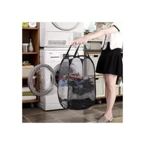 BATTOO Canasta plegable de malla fuerte de lujo con_7