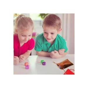 16 piezas mini bolsas de dados de terciopelo con cordón de_6