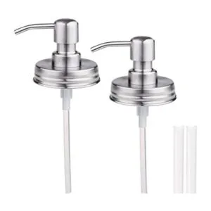 Gawon Paquete de 2 dispensadores de jabón líquido Mason_1