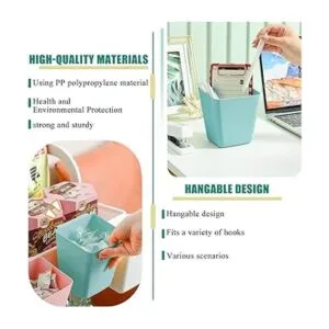 Paquete de 6 portavasos organizador de carrito rodante_3