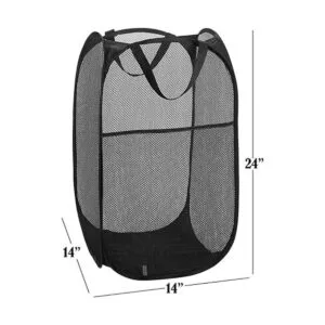 BATTOO Canasta plegable de malla fuerte de lujo con_2