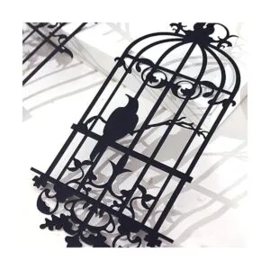 Decoración de jaula de pájaros decoración de jaula de_6