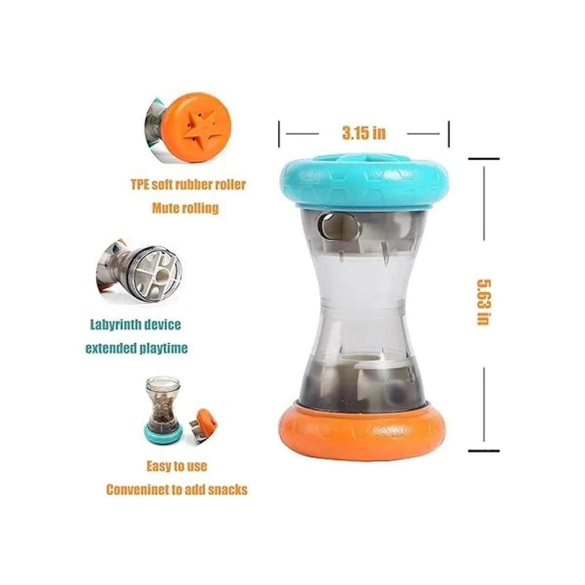 Juguetes de rompecabezas dispensadores de golosinas para_2