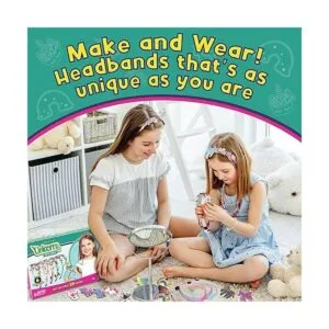 PURPLE LADYBUG Kit de fabricación de diademas para niñas_2