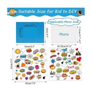 Paquete de 30 calcomanías para manualidades con diseño de_3