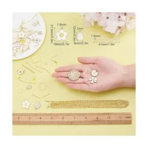 SUNNYCLUE 1 caja para hacer 10 pares de aretes de_3