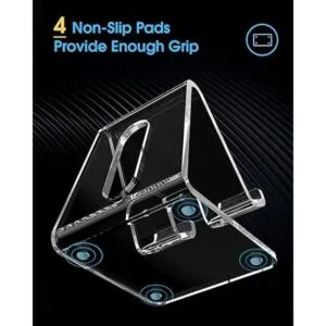 KTRIO Paquete de 2 soportes acrílicos para teléfono_5