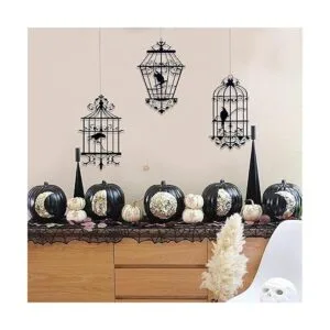 Decoración de jaula de pájaros decoración de jaula de_4