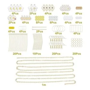SUNNYCLUE 1 caja para hacer 10 pares de aretes de_2