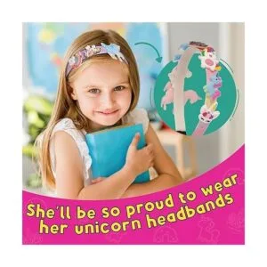 PURPLE LADYBUG Kit de fabricación de diademas para niñas_4