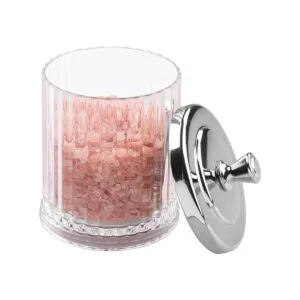 iDesign Alston Tocador de baño de plástico con tapa de_6