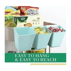 Paquete de 6 portavasos organizador de carrito rodante_6