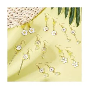 SUNNYCLUE 1 caja para hacer 10 pares de aretes de_5