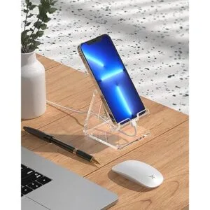 KTRIO Paquete de 2 soportes acrílicos para teléfono_2