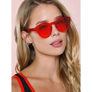 12 Pack Round Square Triangle Rimless Party Sunglasses_4