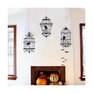 Decoración de jaula de pájaros decoración de jaula de_3