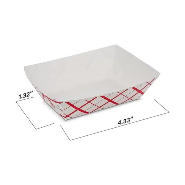 MT Products Bandejas de papel desechables de 14 libra_3