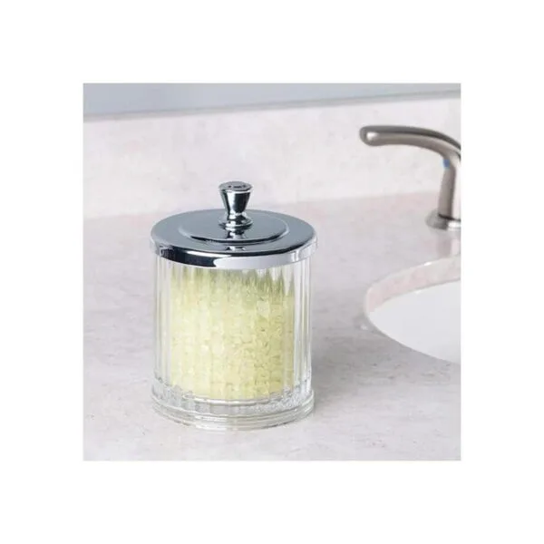 iDesign Alston Tocador de baño de plástico con tapa de_4