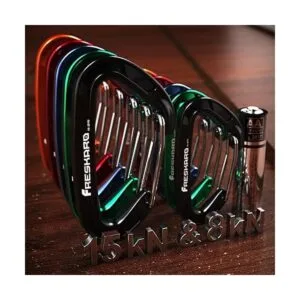 FresKaro 15kn Heavy Duty Wiregate Carabiners for Camping_6