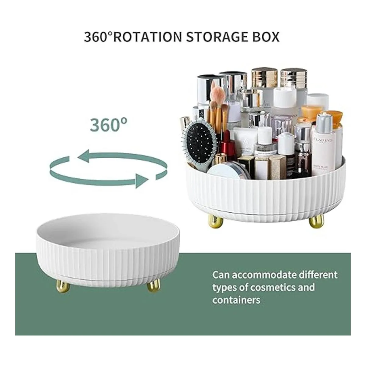 funest Makeup Perfume Organizer 360 Degree Rotating Lazy_2