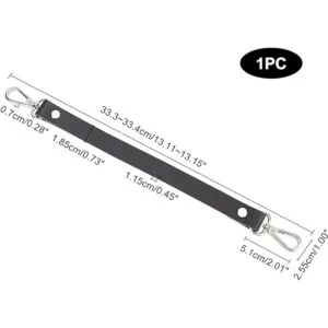 WADORN Correa de cuero de vacuno correa de asa corta de_4