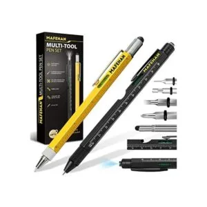 MAFEHAN Juego de bolígrafos multiherramienta 10 en 1_1