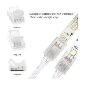RGBZONE Cable de extensión LED de 32.8 pies y 3 pines y 10_2
