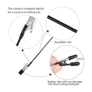 Model Painting Stand Base Holder and 12PCS Bendable_5