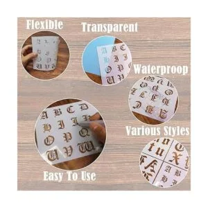 6 plantillas antiguas en inglés de 2 pulgadas plantillas_4