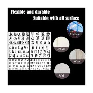 6 plantillas antiguas en inglés de 2 pulgadas plantillas_5