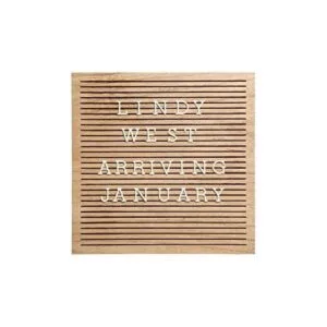 Pearhead Cartón de madera clásico para decoración del_1