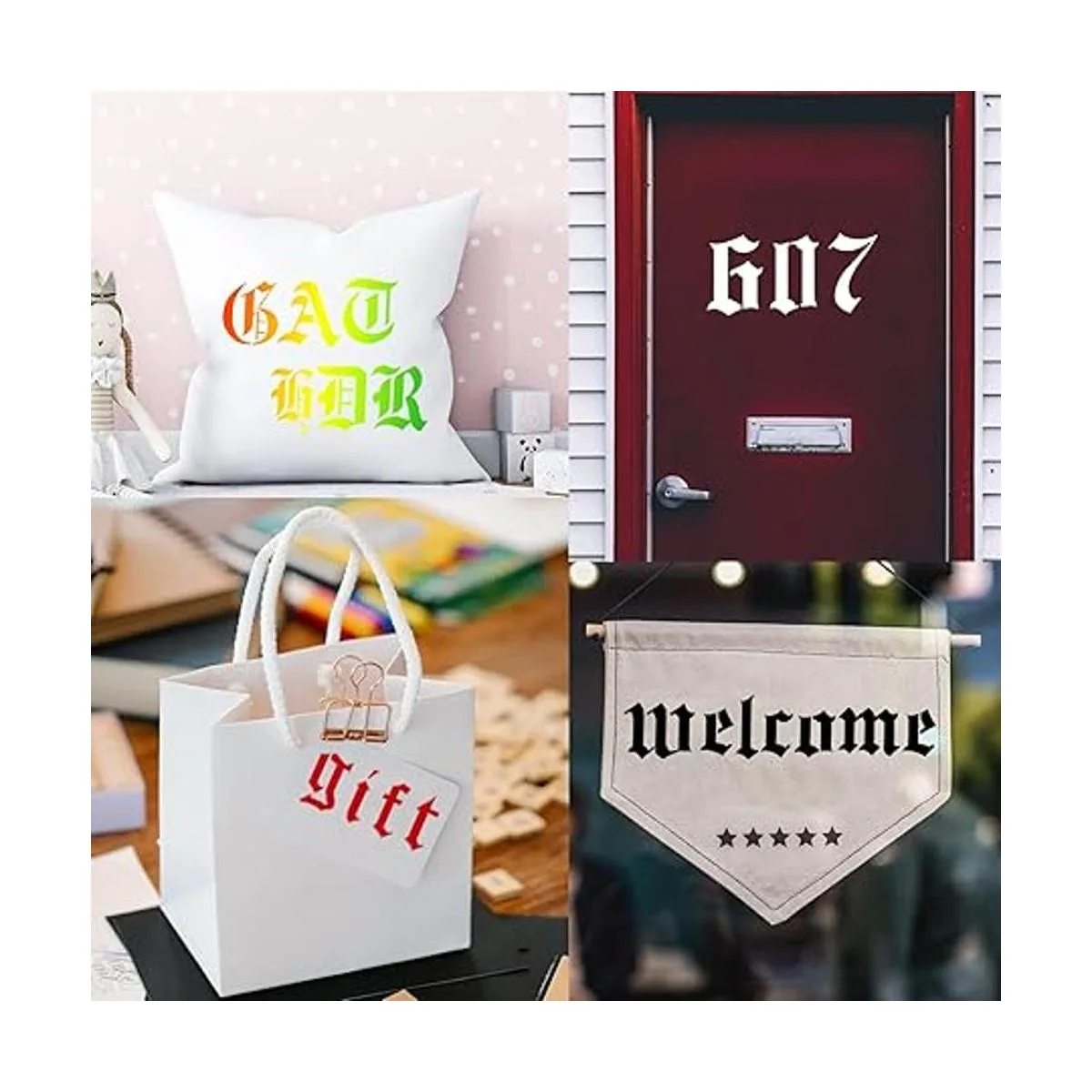 6 plantillas antiguas en inglés de 2 pulgadas plantillas_7