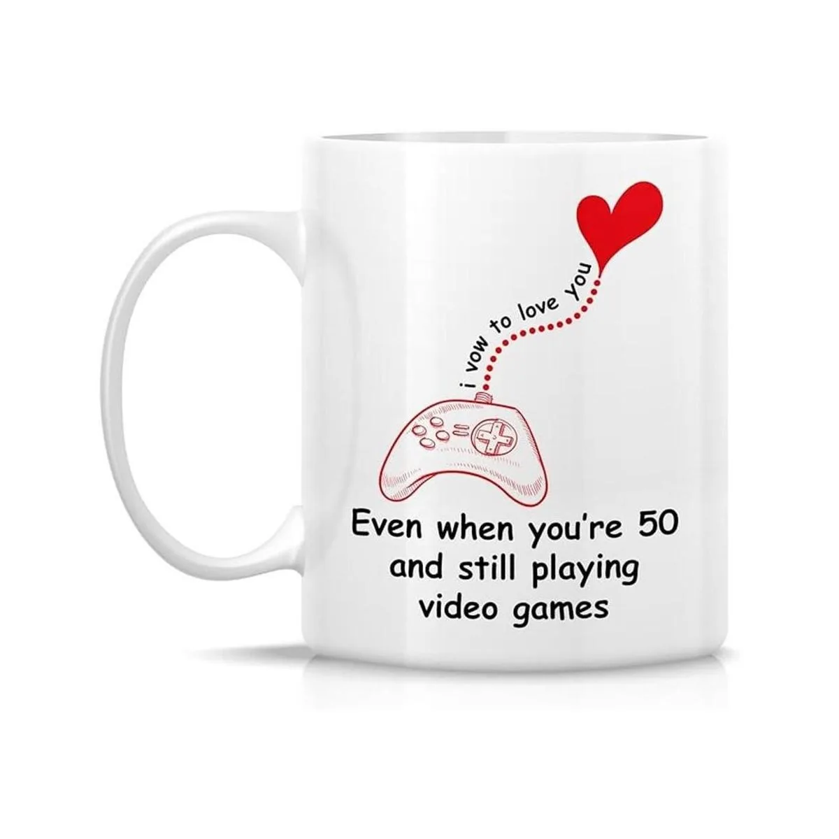 Taza divertida de Retreez Love You Even When Youre 50_2