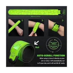 Simket Pulseras LED mejoradas para correr paquete de 2_2